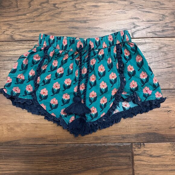 Pink Chicken Floral Millie Shorts - Picture 1 of 3